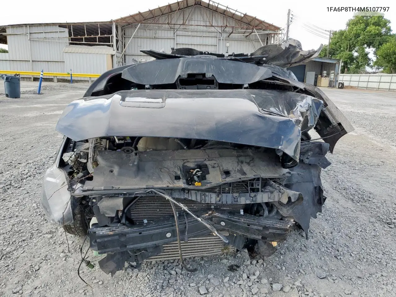 2021 Ford Mustang VIN: 1FA6P8TH4M5107797 Lot: 60061245