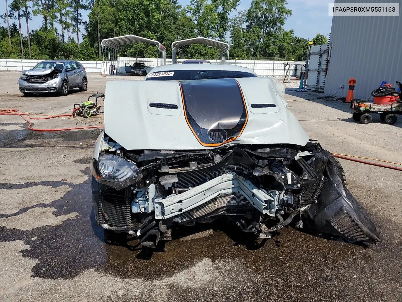 2021 Ford Mustang Mach I VIN: 1FA6P8R0XM5551168 Lot: 62323525