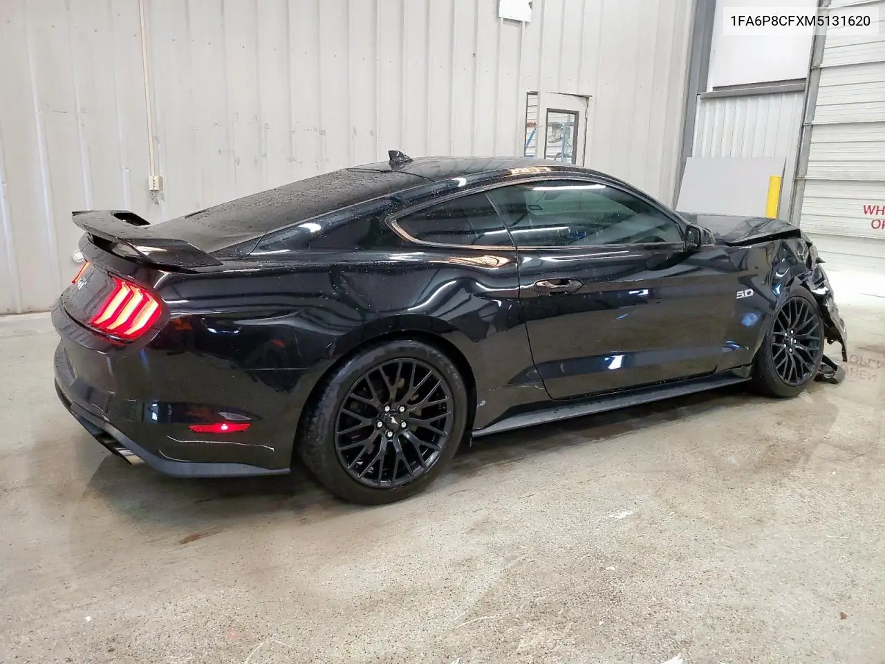 2021 Ford Mustang Gt VIN: 1FA6P8CFXM5131620 Lot: 62564055