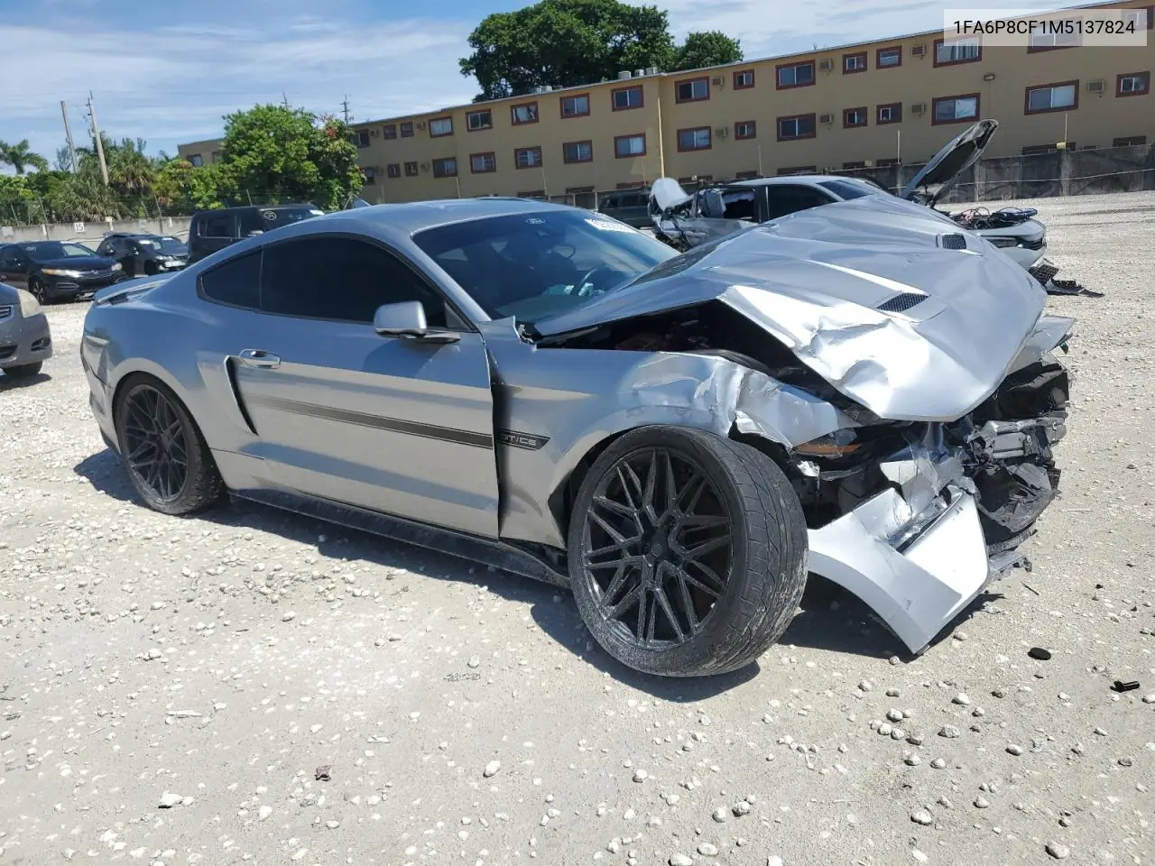1FA6P8CF1M5137824 2021 Ford Mustang Gt