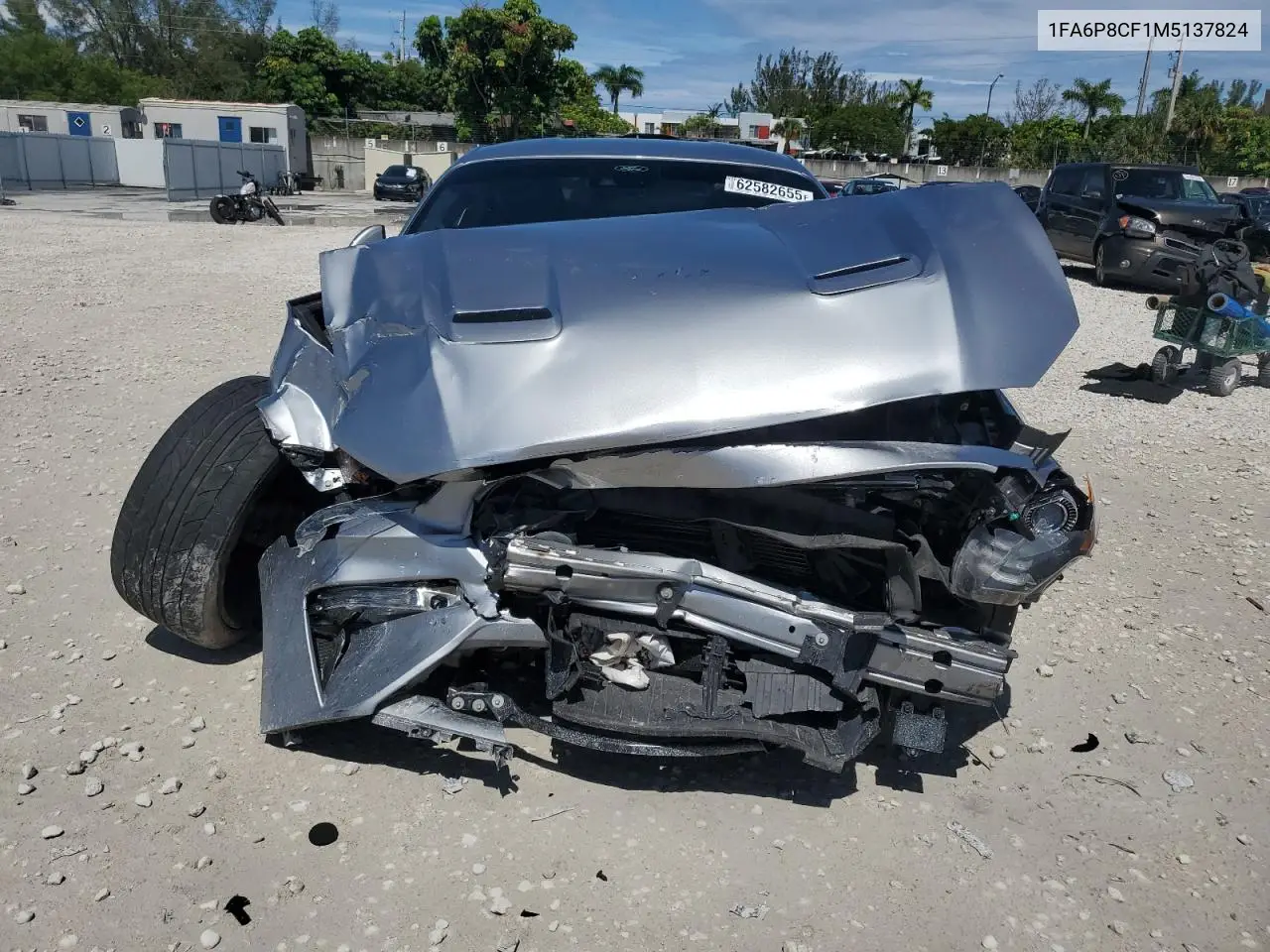 1FA6P8CF1M5137824 2021 Ford Mustang Gt