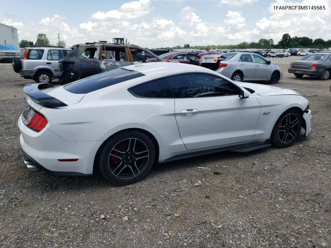2021 Ford Mustang Gt VIN: 1FA6P8CF3M5149585 Lot: 62832665
