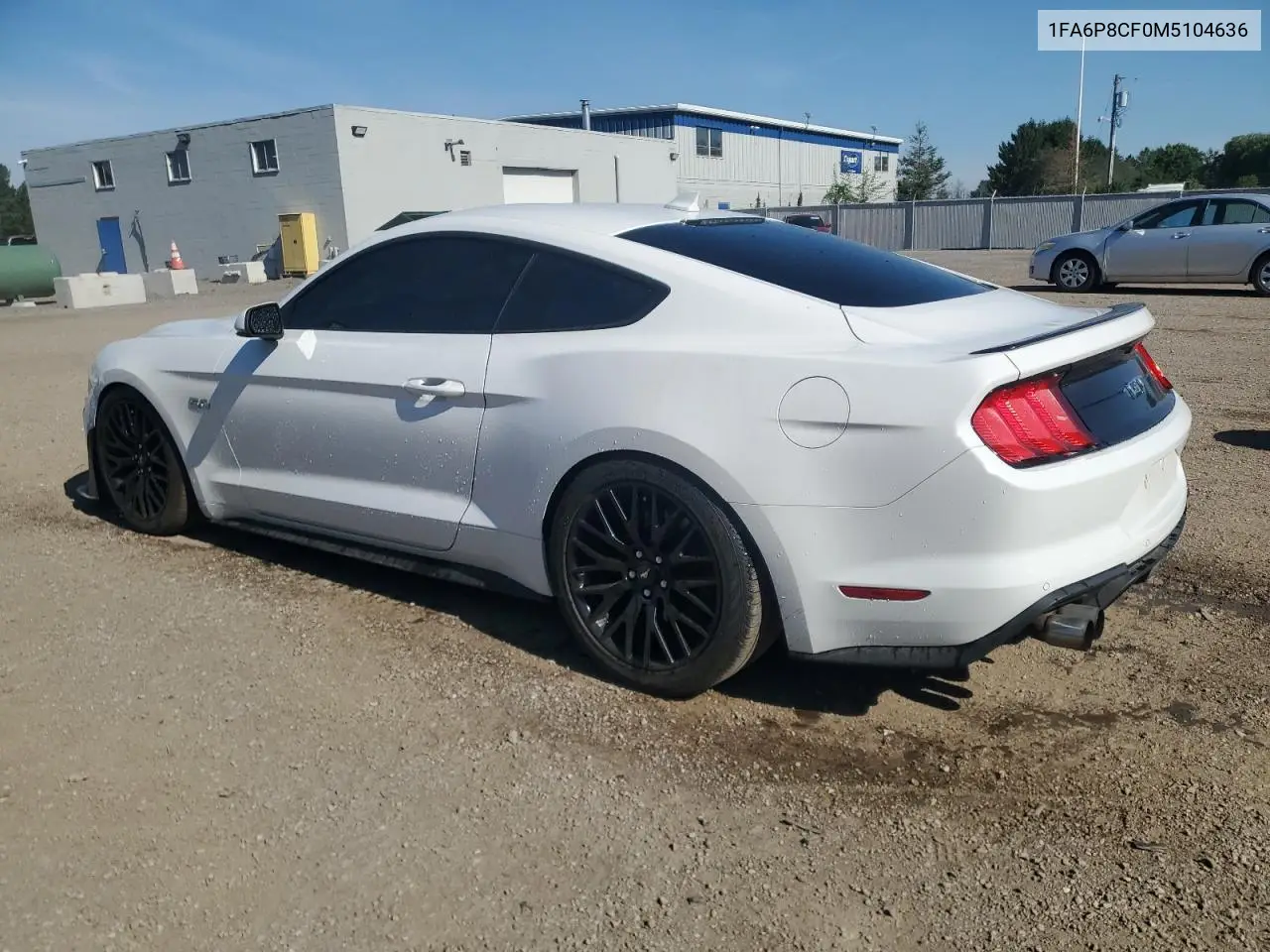 2021 Ford Mustang Gt VIN: 1FA6P8CF0M5104636 Lot: 62929895