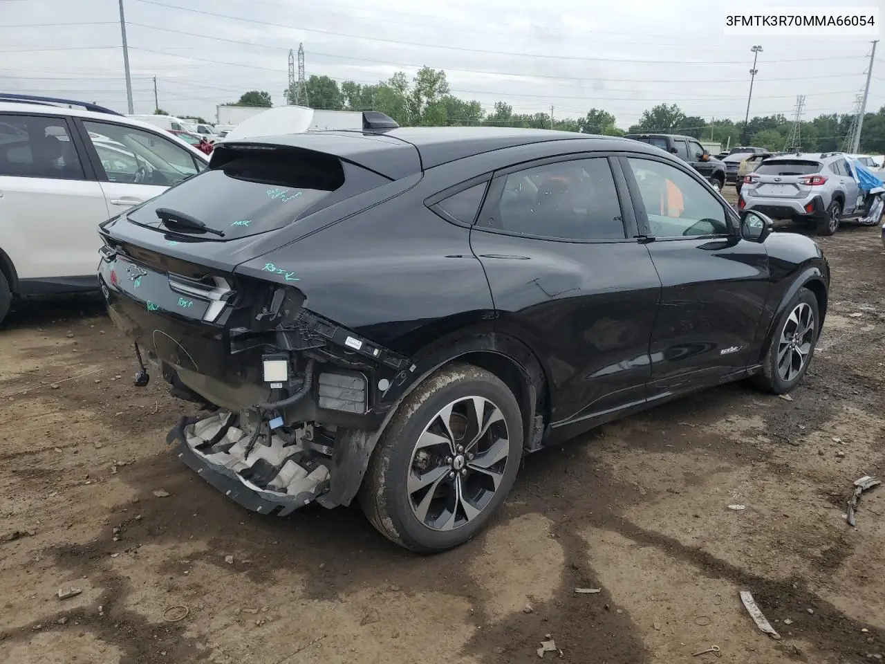 2021 Ford Mustang Mach-E Premium VIN: 3FMTK3R70MMA66054 Lot: 62983925
