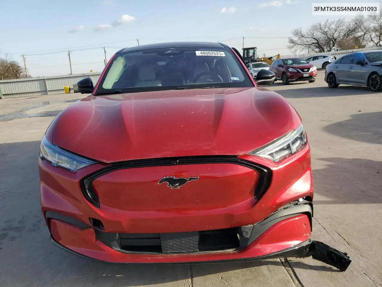 2022 Ford Mustang Mach-E Premium VIN: 3FMTK3SS4NMA01093 Lot: 48062625