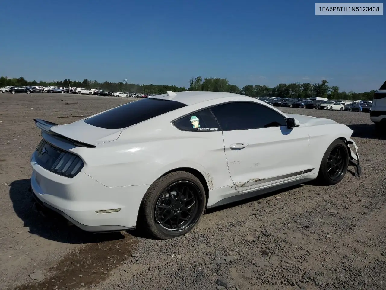 2022 Ford Mustang VIN: 1FA6P8TH1N5123408 Lot: 56150915