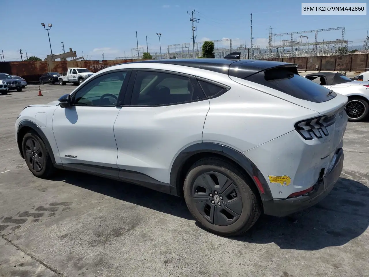 2022 Ford Mustang Mach-E California Route 1 VIN: 3FMTK2R79NMA42850 Lot: 57078135