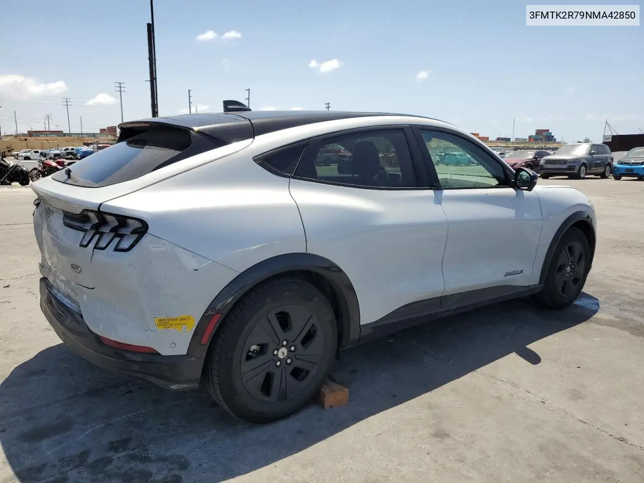 2022 Ford Mustang Mach-E California Route 1 VIN: 3FMTK2R79NMA42850 Lot: 57078135