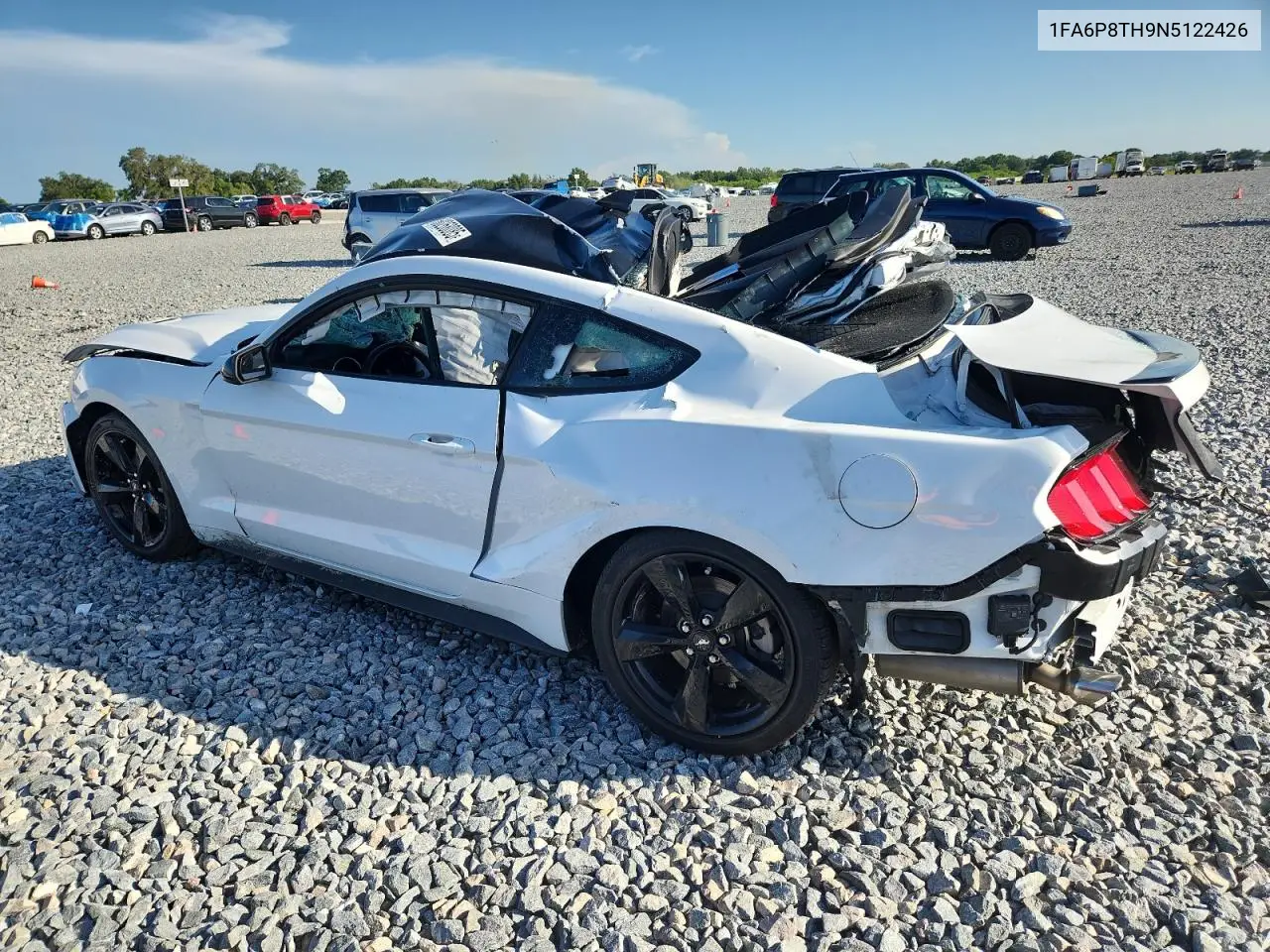 2022 Ford Mustang VIN: 1FA6P8TH9N5122426 Lot: 60268085