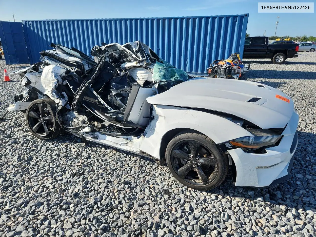 2022 Ford Mustang VIN: 1FA6P8TH9N5122426 Lot: 60268085