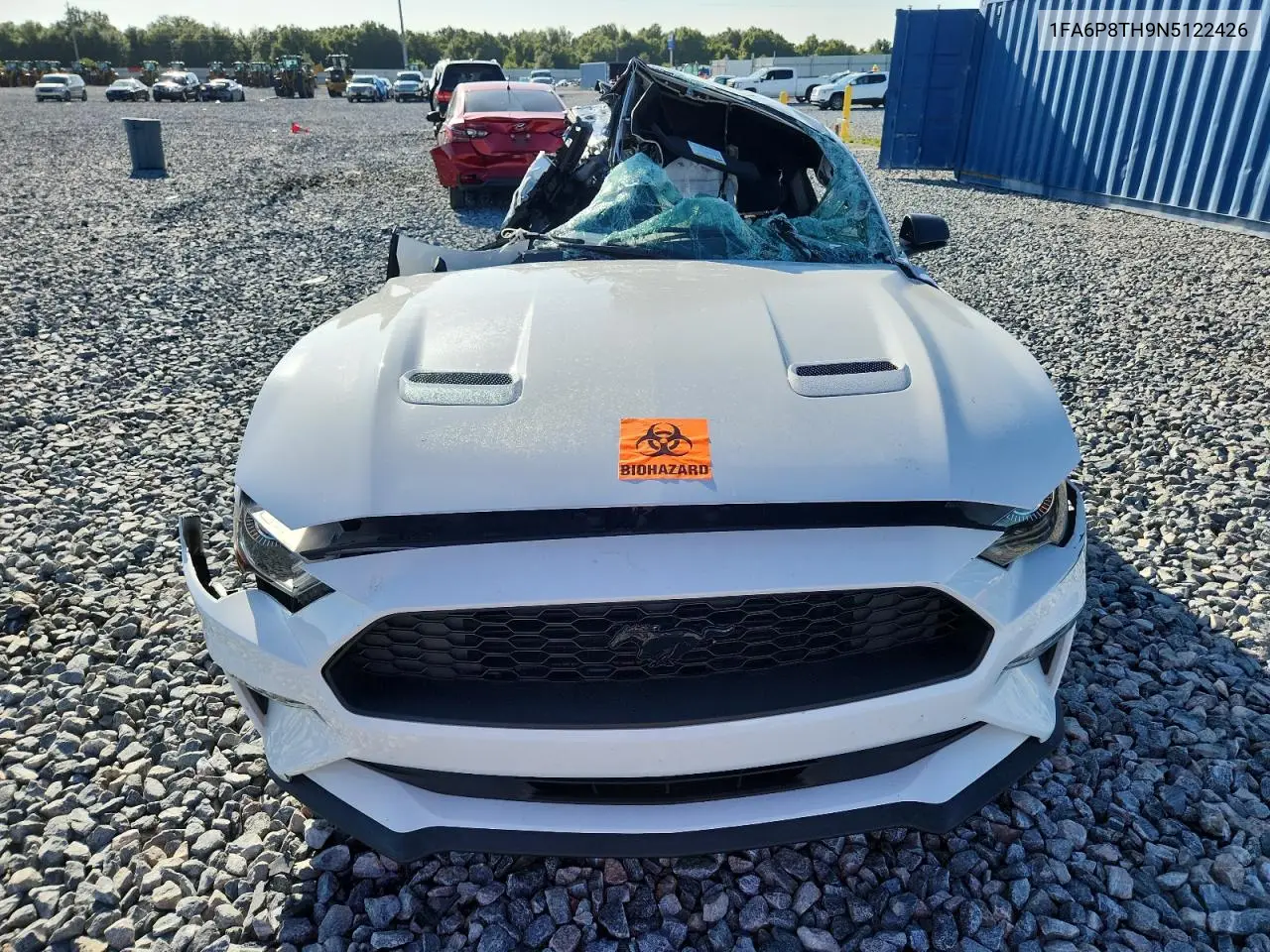 2022 Ford Mustang VIN: 1FA6P8TH9N5122426 Lot: 60268085