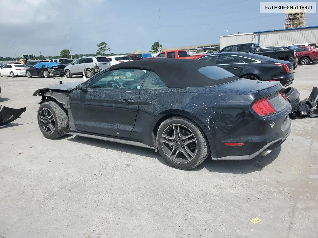 2022 Ford Mustang VIN: 1FATP8UH8N5118871 Lot: 62745435