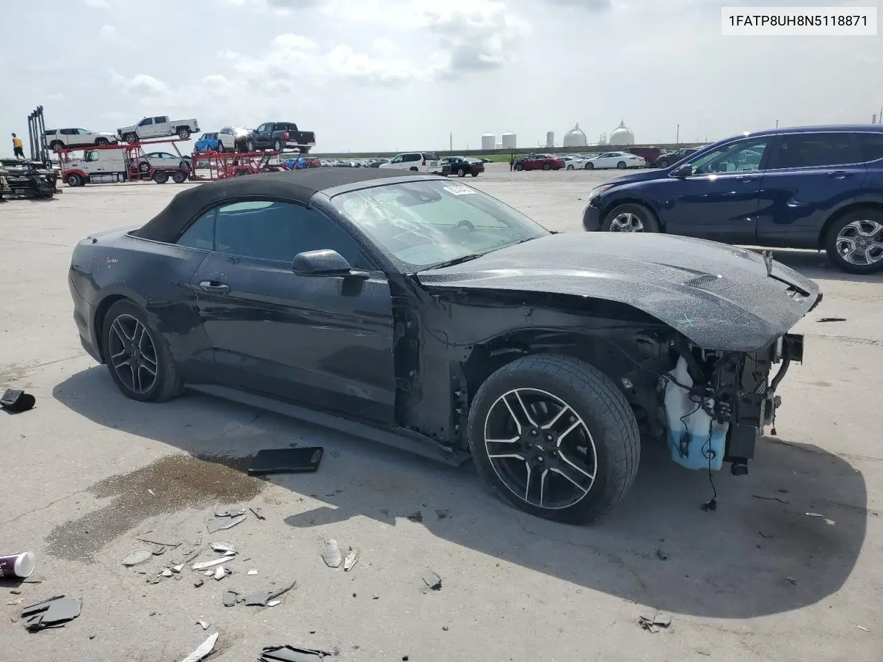 2022 Ford Mustang VIN: 1FATP8UH8N5118871 Lot: 62745435