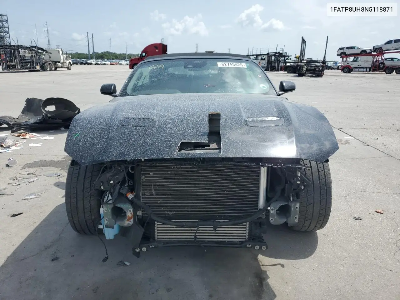 2022 Ford Mustang VIN: 1FATP8UH8N5118871 Lot: 62745435