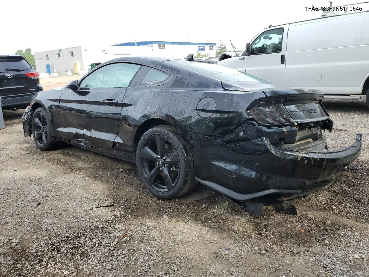 2022 Ford Mustang Gt VIN: 1FA6P8CF9N5110646 Lot: 62827955