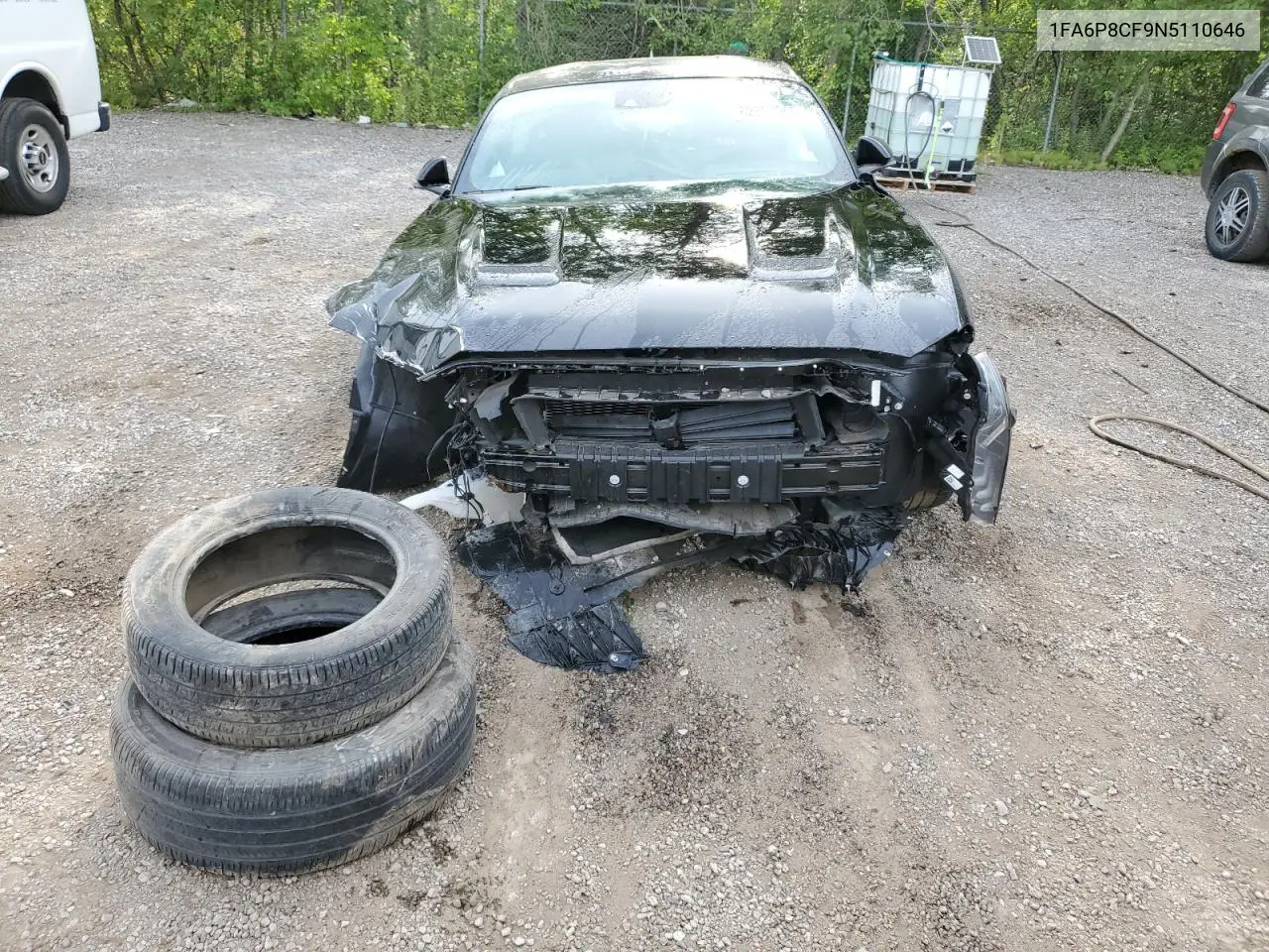 2022 Ford Mustang Gt VIN: 1FA6P8CF9N5110646 Lot: 62827955