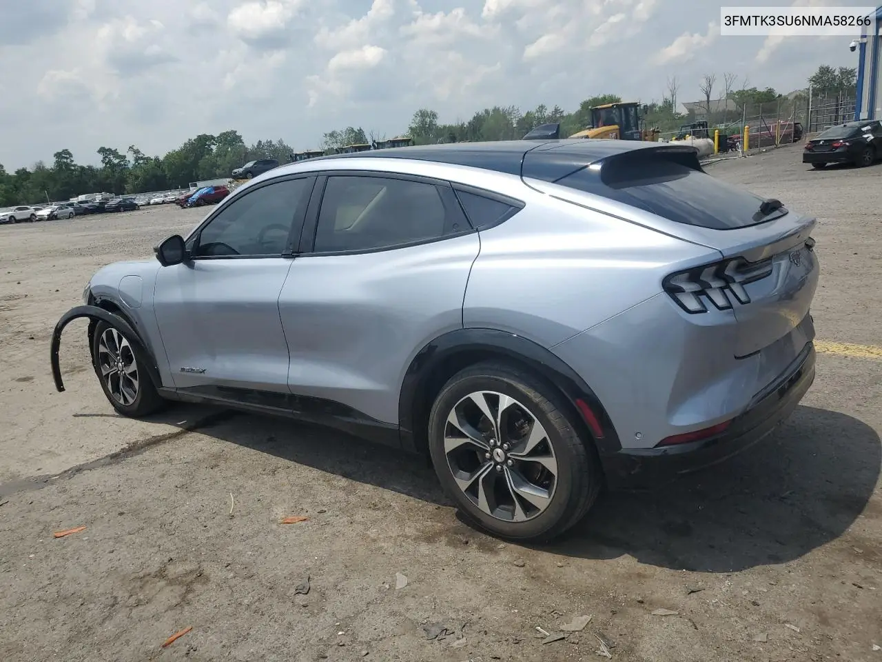 2022 Ford Mustang Mach-E Premium VIN: 3FMTK3SU6NMA58266 Lot: 63037625