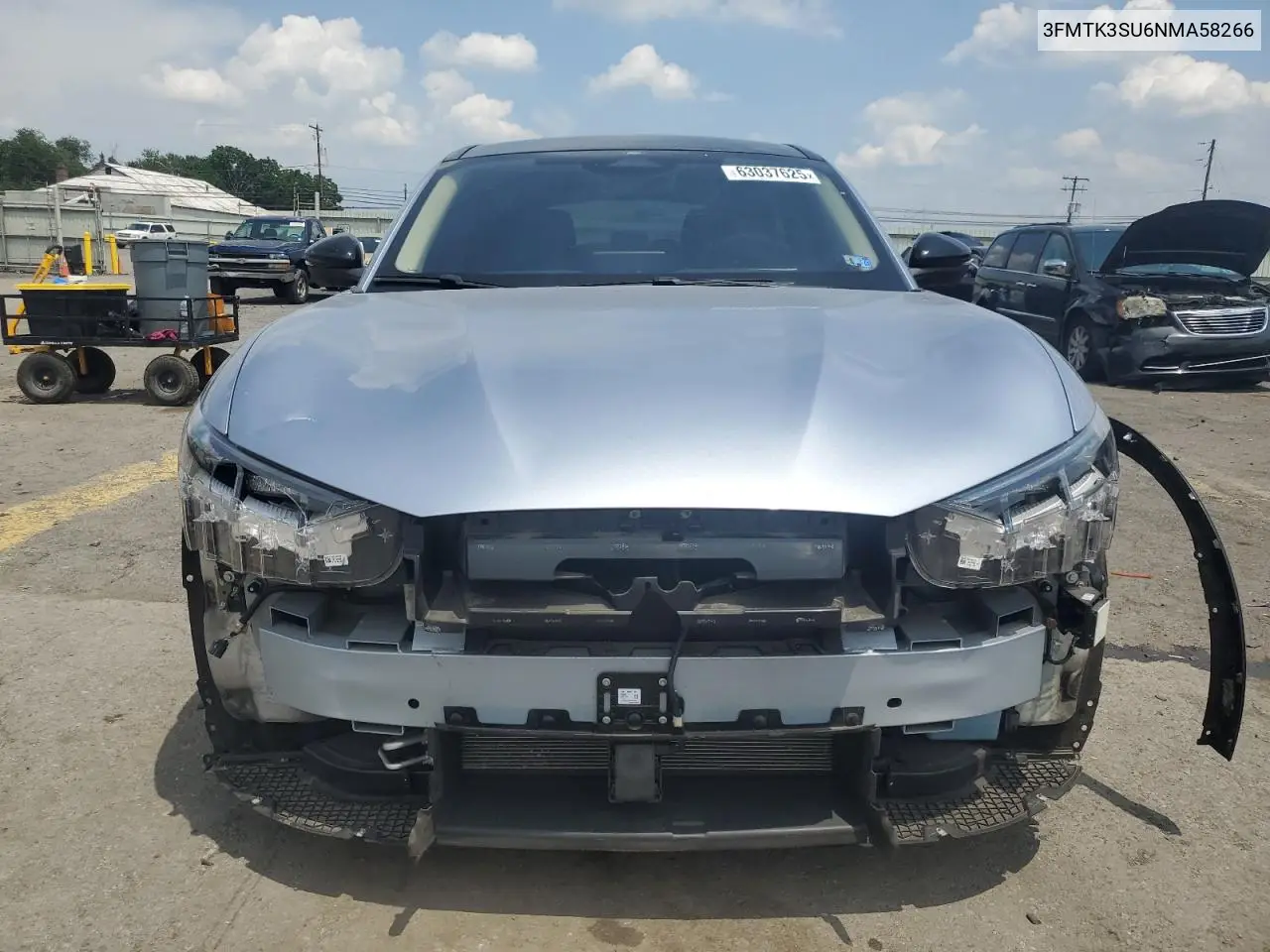 2022 Ford Mustang Mach-E Premium VIN: 3FMTK3SU6NMA58266 Lot: 63037625
