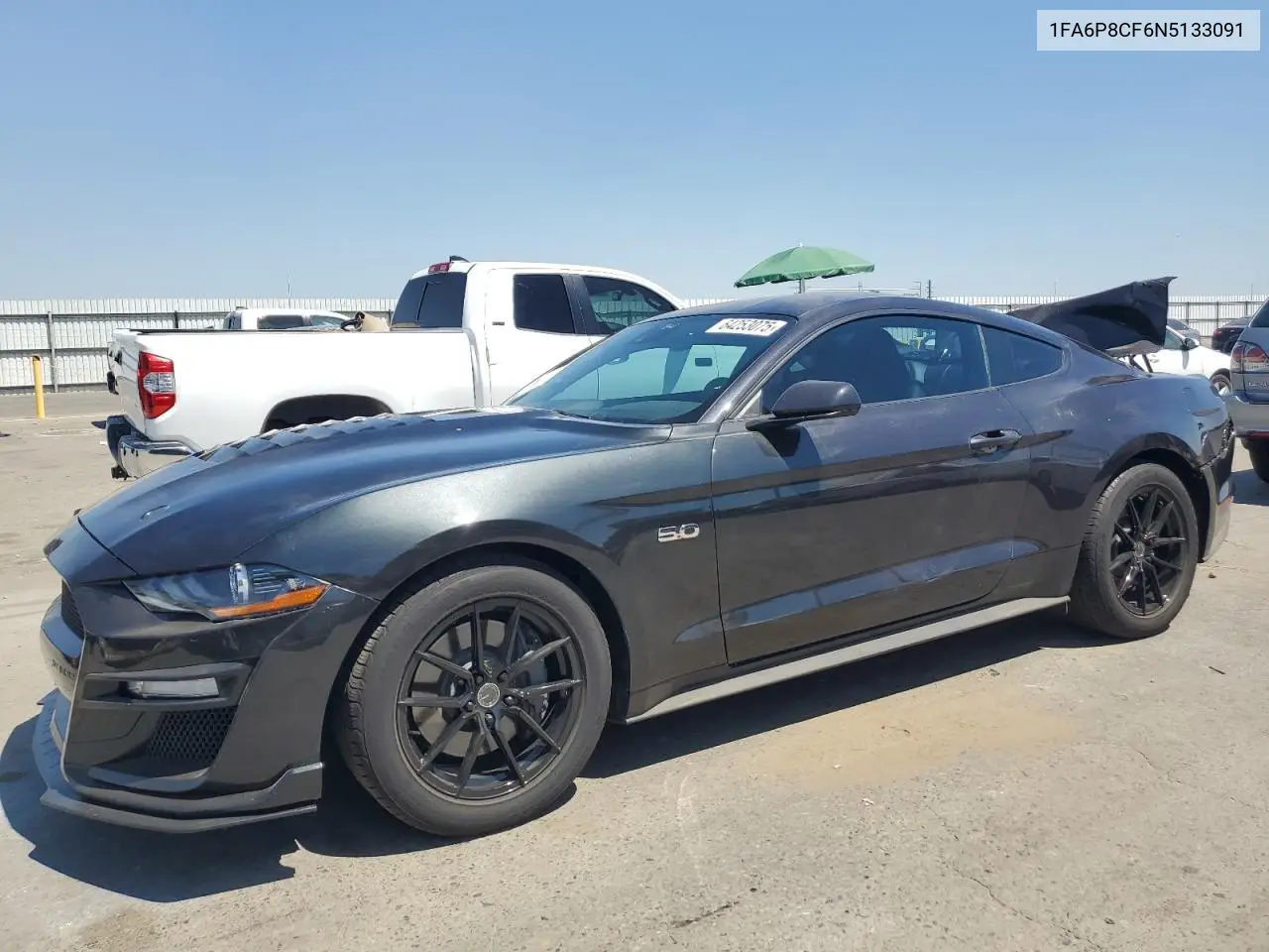 2022 Ford Mustang Gt VIN: 1FA6P8CF6N5133091 Lot: 64253075