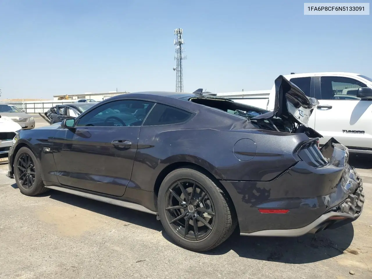 2022 Ford Mustang Gt VIN: 1FA6P8CF6N5133091 Lot: 64253075