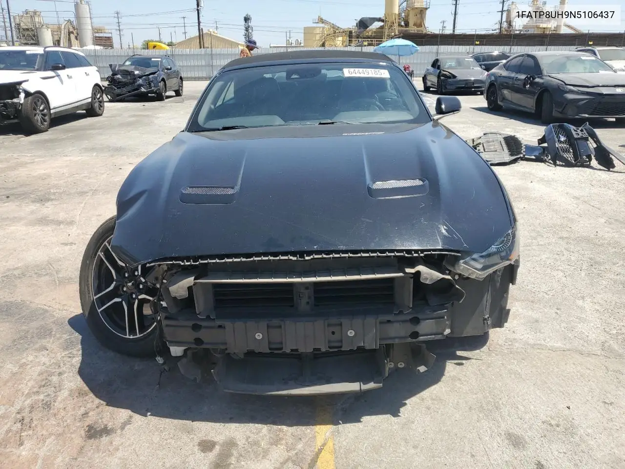 2022 Ford Mustang VIN: 1FATP8UH9N5106437 Lot: 64449185