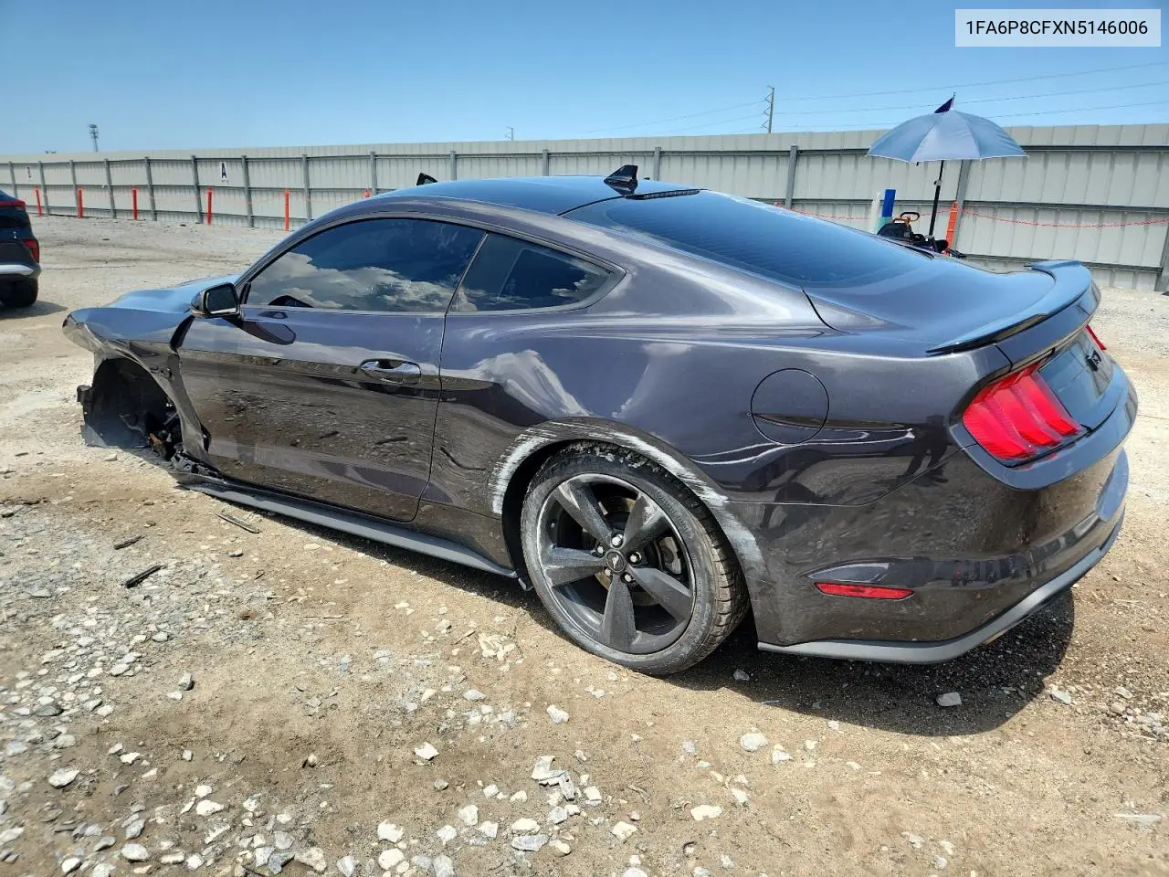 2022 Ford Mustang Gt VIN: 1FA6P8CFXN5146006 Lot: 64889665