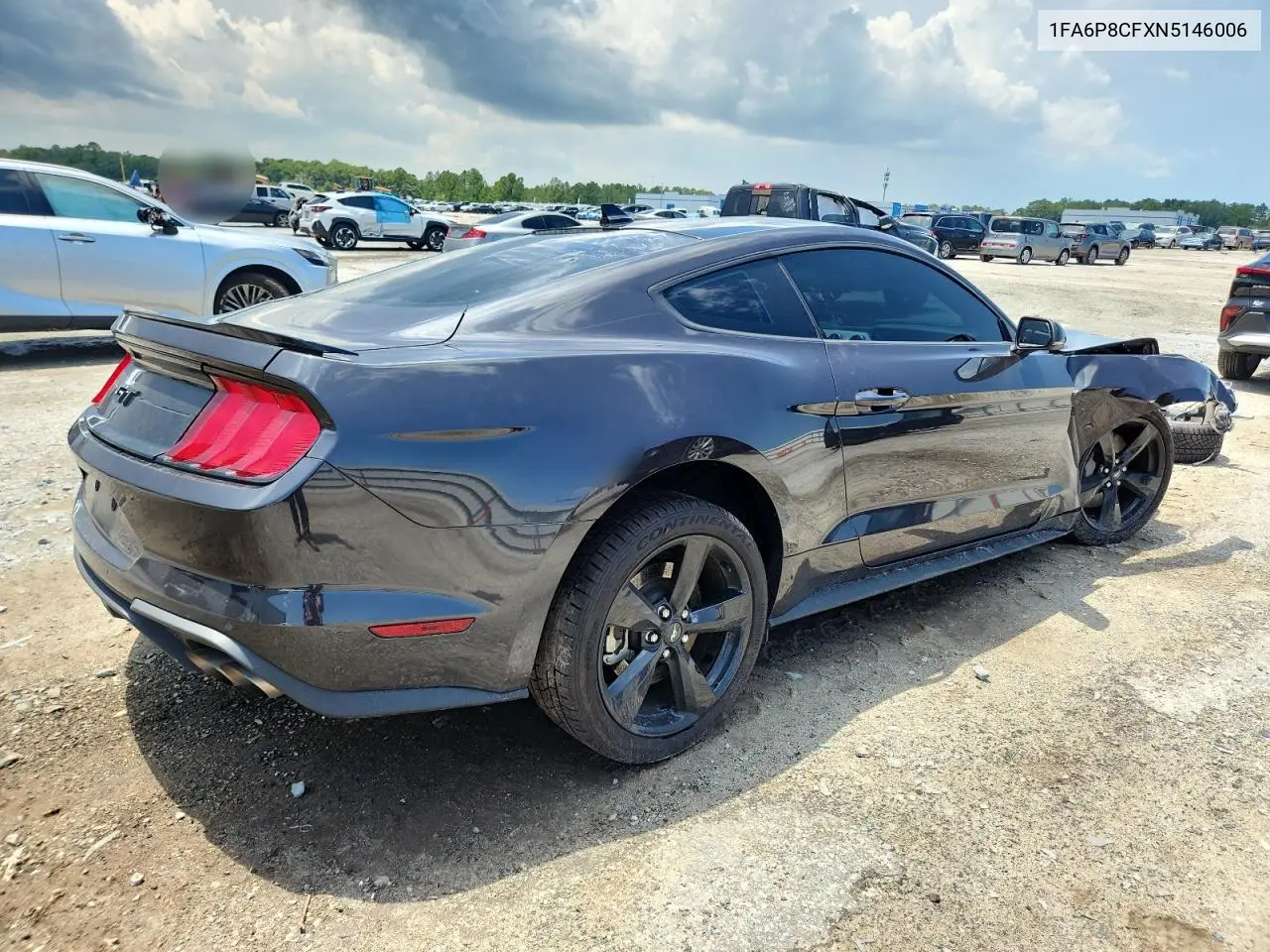 2022 Ford Mustang Gt VIN: 1FA6P8CFXN5146006 Lot: 64889665