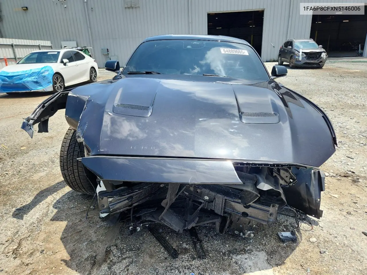 2022 Ford Mustang Gt VIN: 1FA6P8CFXN5146006 Lot: 64889665