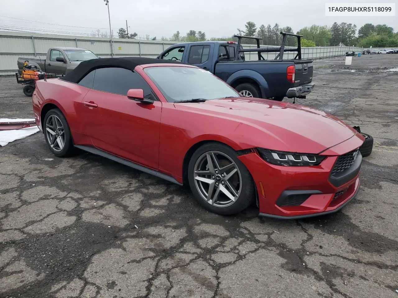 2024 Ford Mustang VIN: 1FAGP8UHXR5118099 Lot: 56729295