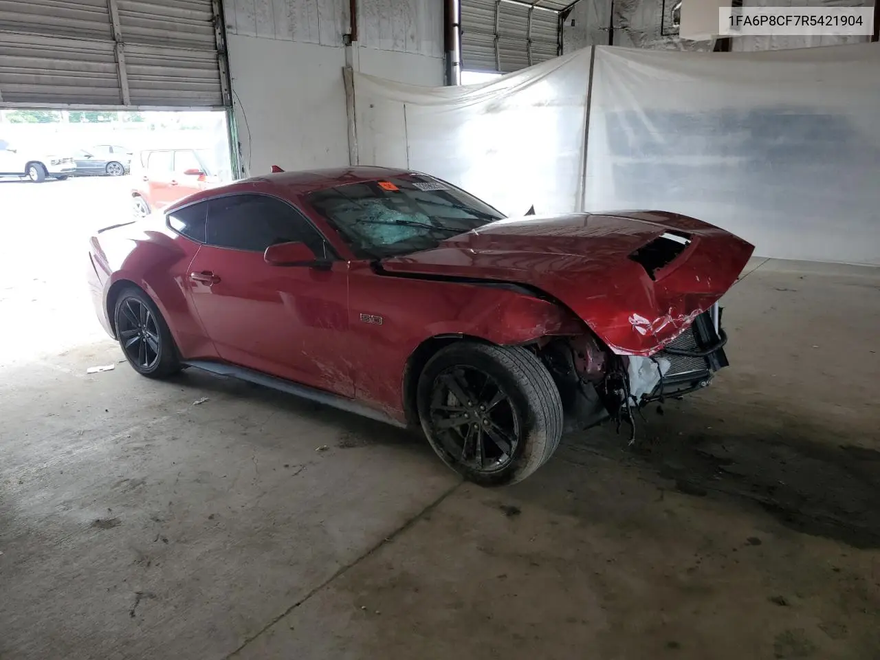 2024 Ford Mustang Gt VIN: 1FA6P8CF7R5421904 Lot: 62696295