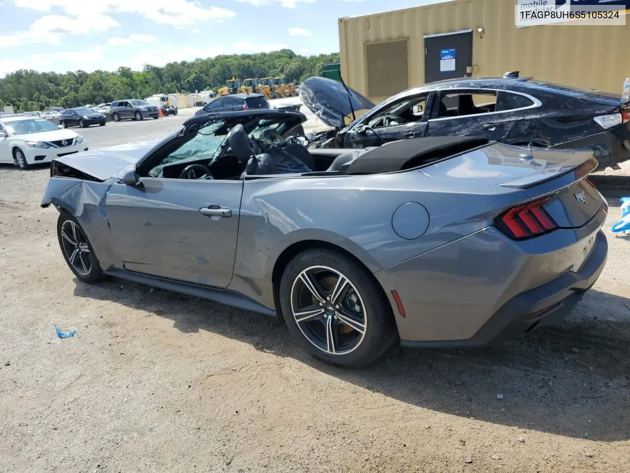 2025 Ford Mustang VIN: 1FAGP8UH6S5105324 Lot: 61181265