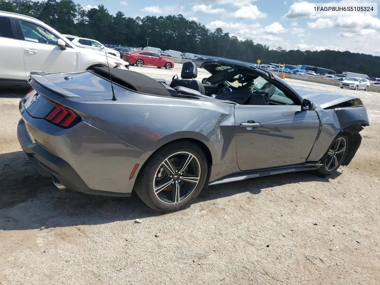 2025 Ford Mustang VIN: 1FAGP8UH6S5105324 Lot: 61181265