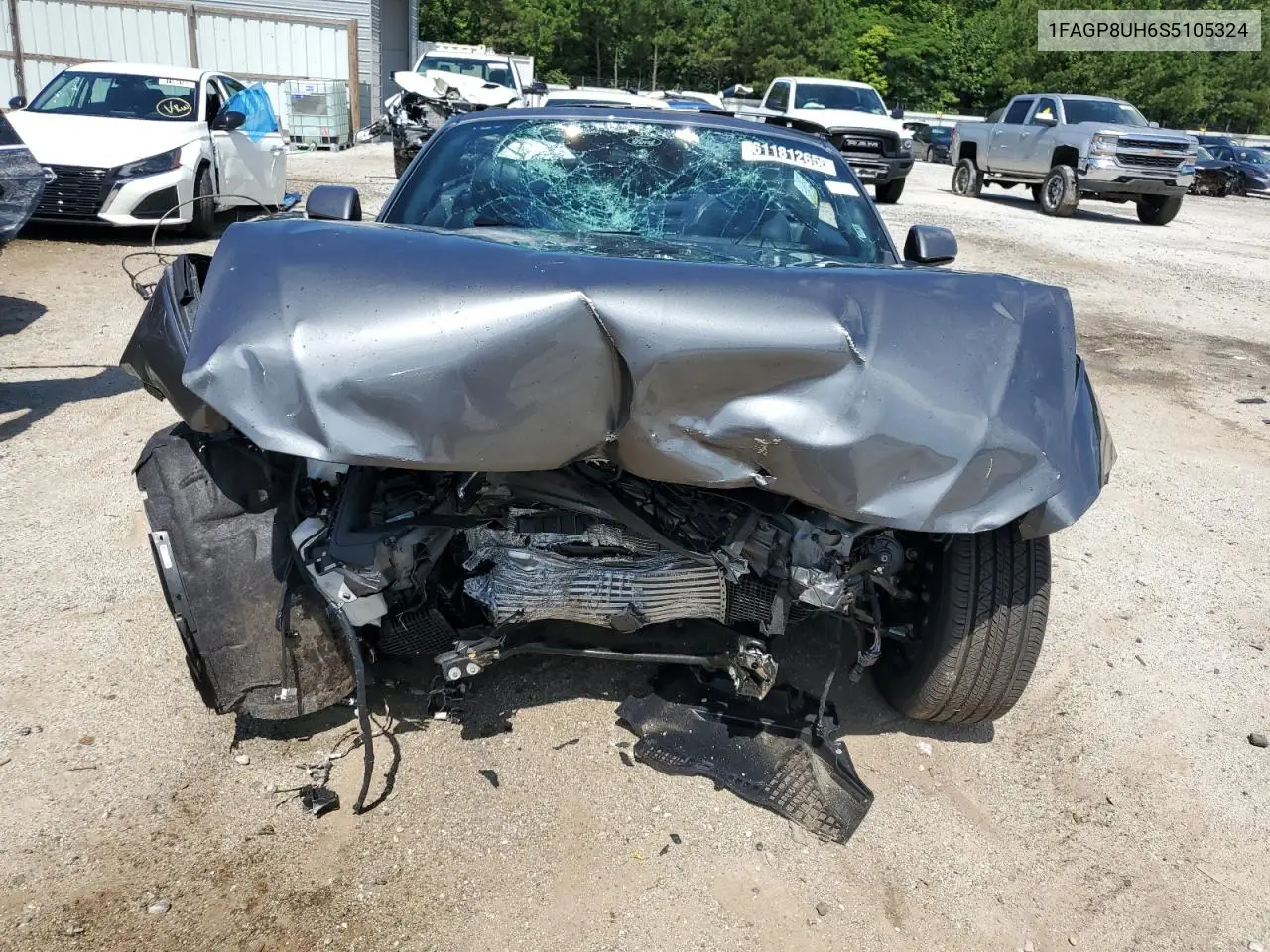 2025 Ford Mustang VIN: 1FAGP8UH6S5105324 Lot: 61181265
