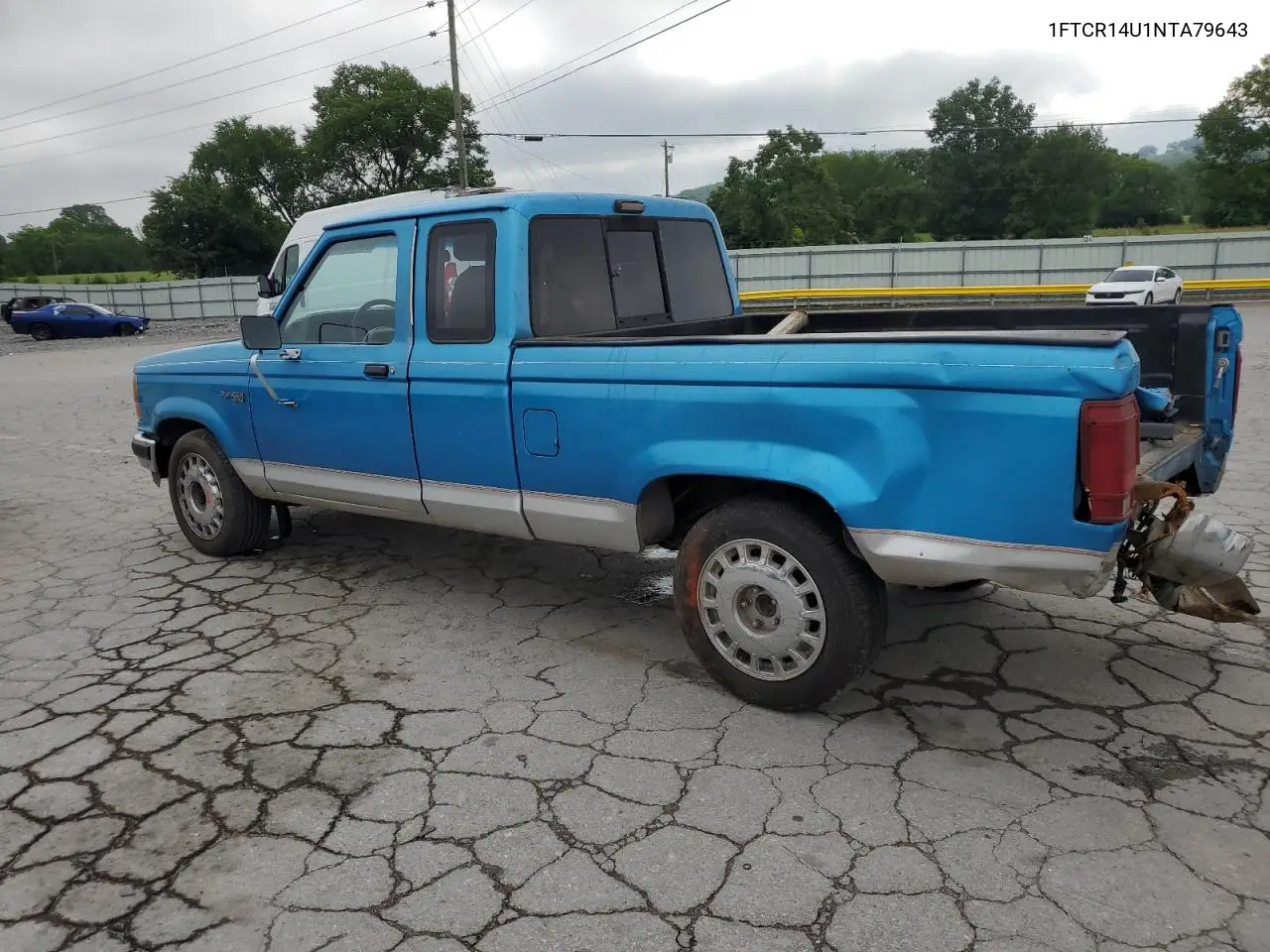 1992 Ford Ranger Super Cab VIN: 1FTCR14U1NTA79643 Lot: 61967535