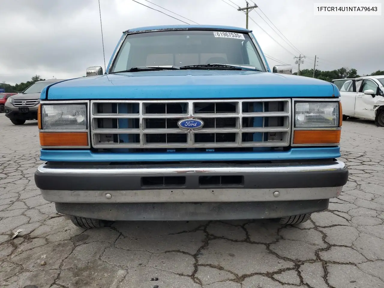 1992 Ford Ranger Super Cab VIN: 1FTCR14U1NTA79643 Lot: 61967535