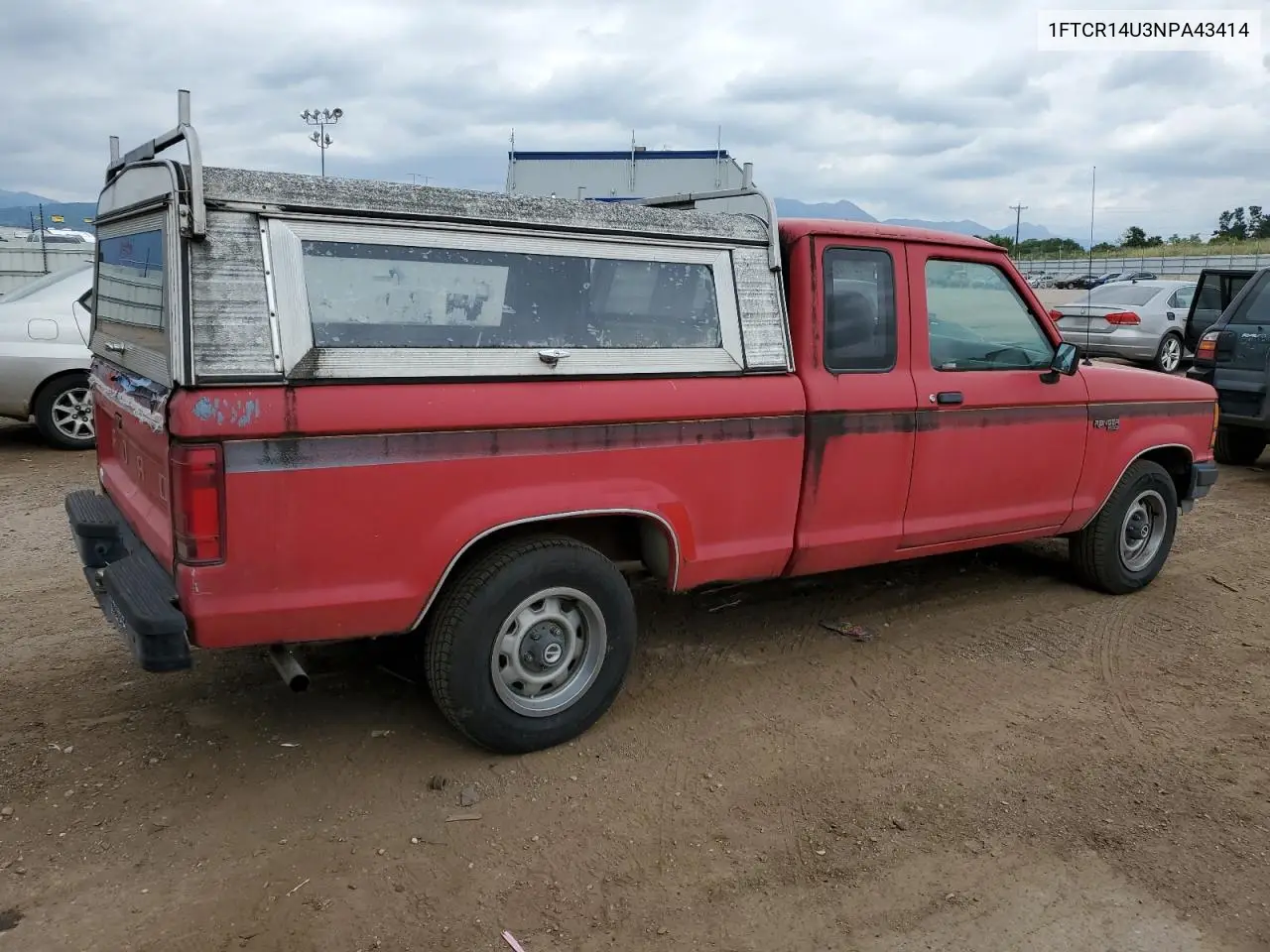 1992 Ford Ranger Super Cab VIN: 1FTCR14U3NPA43414 Lot: 62961125
