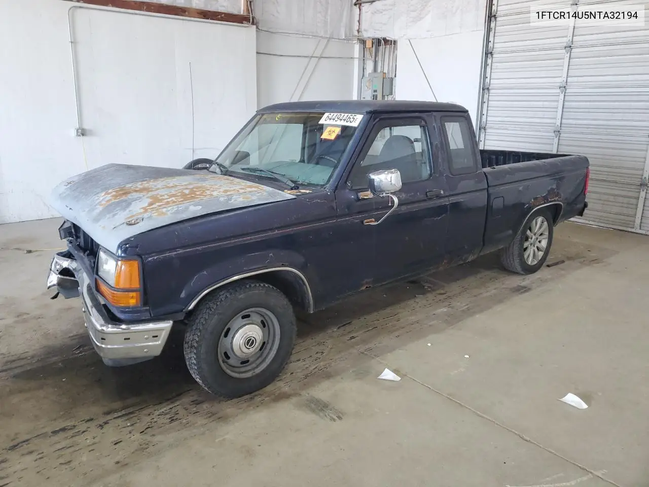 1992 Ford Ranger Super Cab VIN: 1FTCR14U5NTA32194 Lot: 64494465