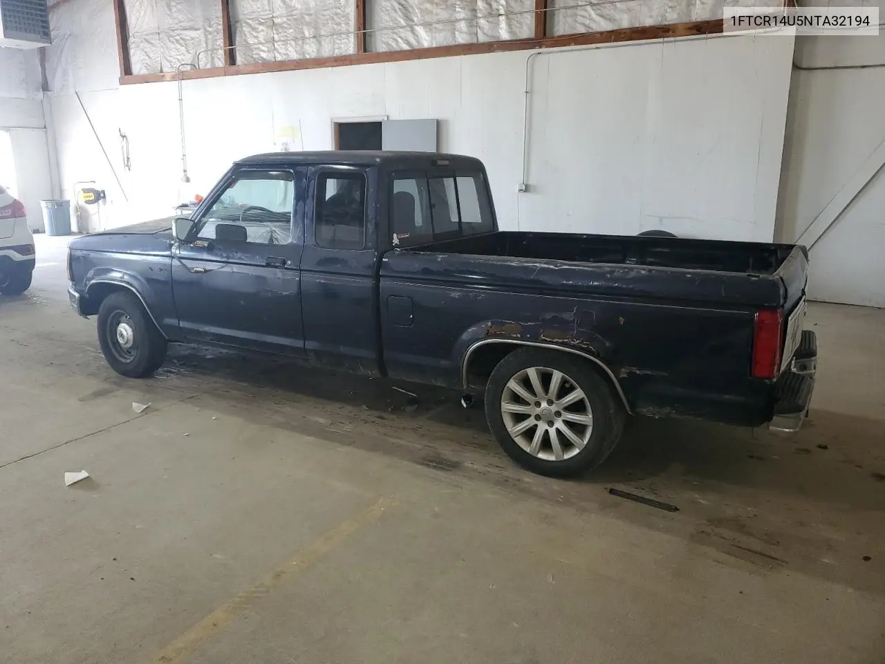 1992 Ford Ranger Super Cab VIN: 1FTCR14U5NTA32194 Lot: 64494465