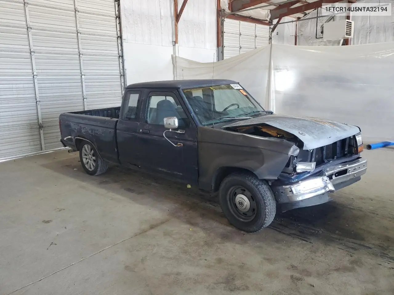 1992 Ford Ranger Super Cab VIN: 1FTCR14U5NTA32194 Lot: 64494465