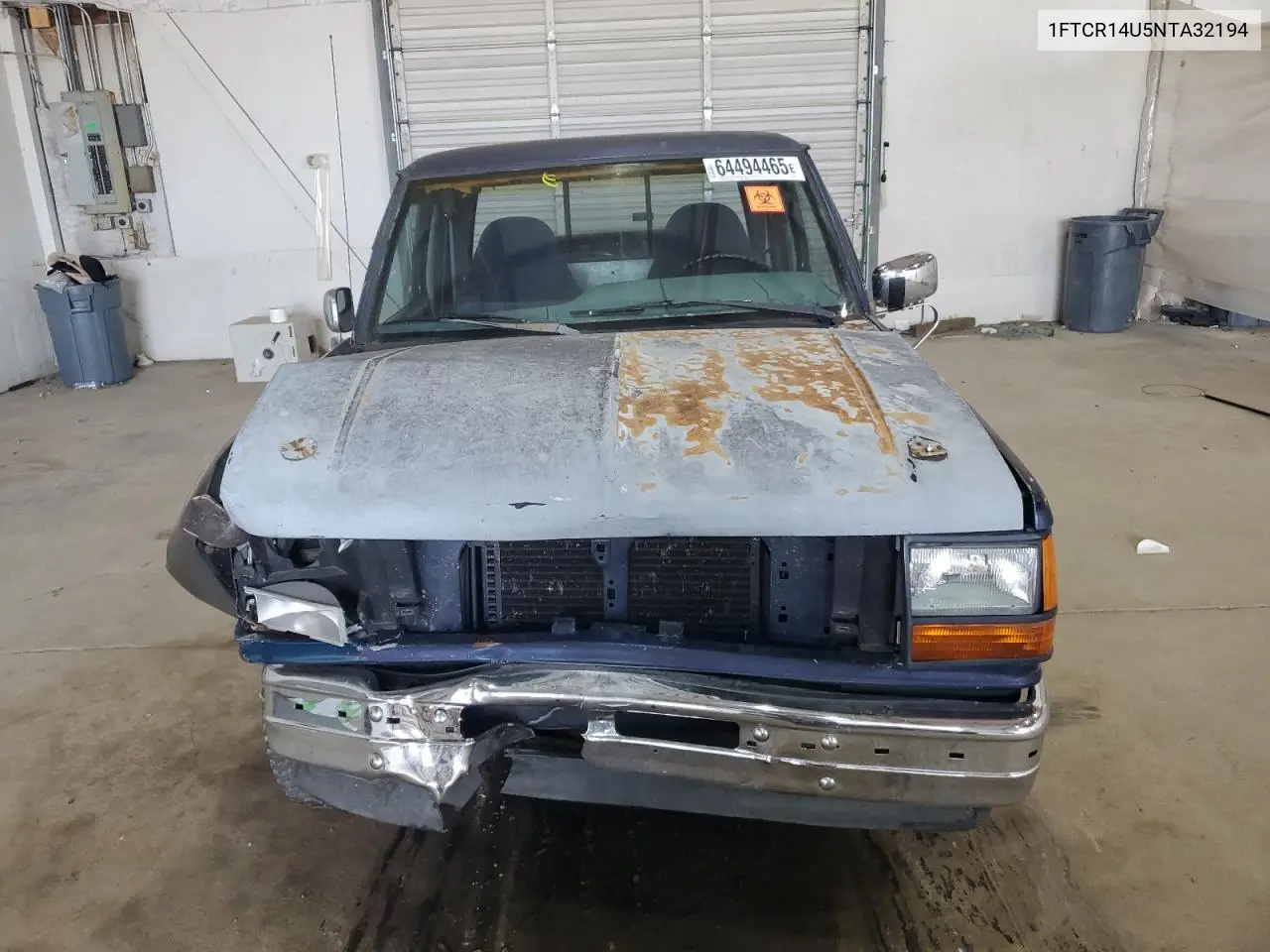 1992 Ford Ranger Super Cab VIN: 1FTCR14U5NTA32194 Lot: 64494465