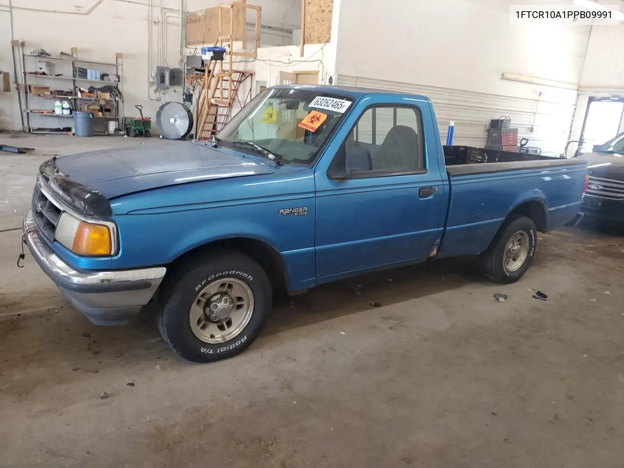 1993 Ford Ranger VIN: 1FTCR10A1PPB09991 Lot: 63262465
