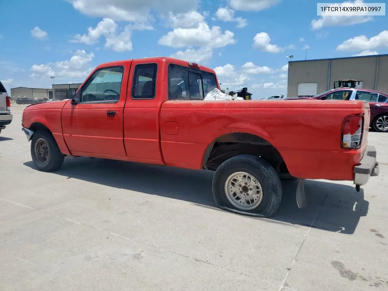 1994 Ford Ranger Super Cab VIN: 1FTCR14X9RPA10997 Lot: 62719705