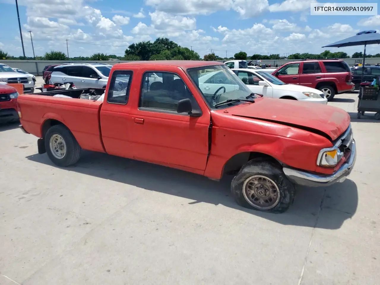 1994 Ford Ranger Super Cab VIN: 1FTCR14X9RPA10997 Lot: 62719705