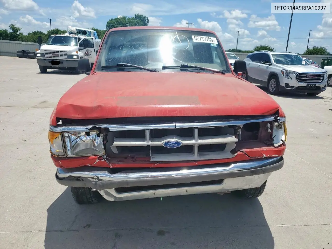 1994 Ford Ranger Super Cab VIN: 1FTCR14X9RPA10997 Lot: 62719705