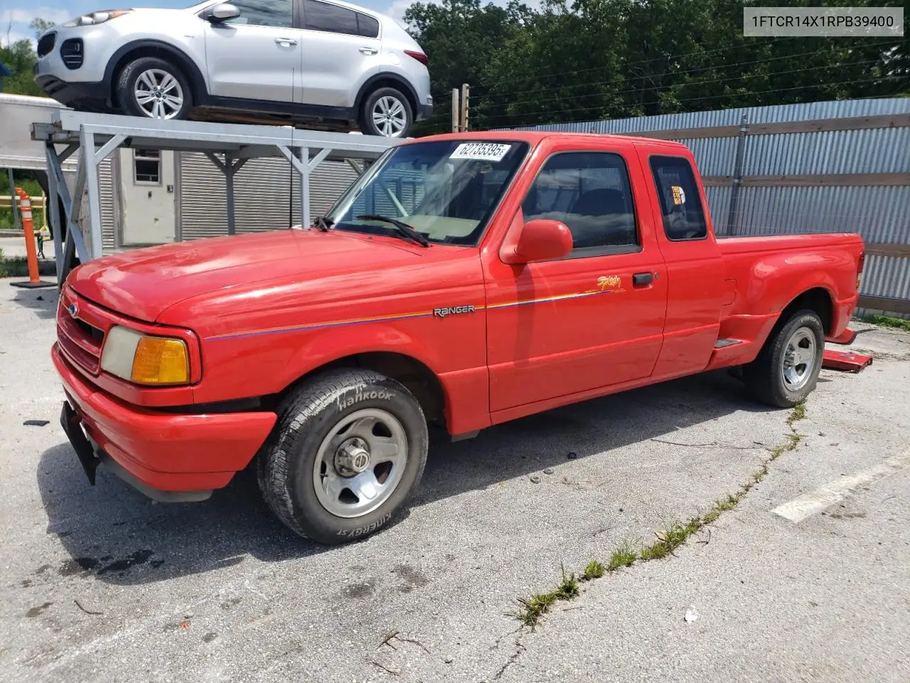 1994 Ford Ranger Super Cab VIN: 1FTCR14X1RPB39400 Lot: 62735395