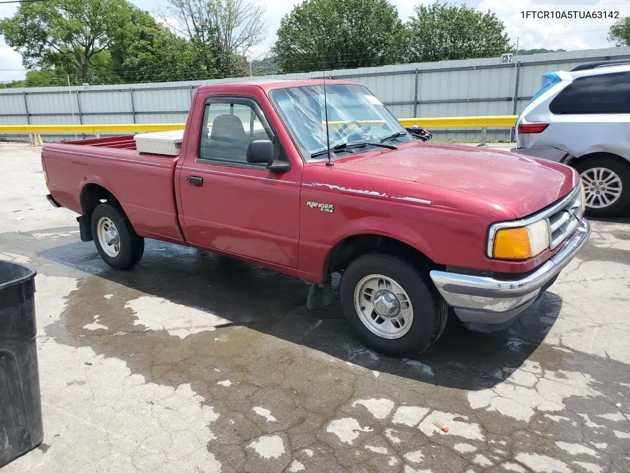 1996 Ford Ranger VIN: 1FTCR10A5TUA63142 Lot: 62857345