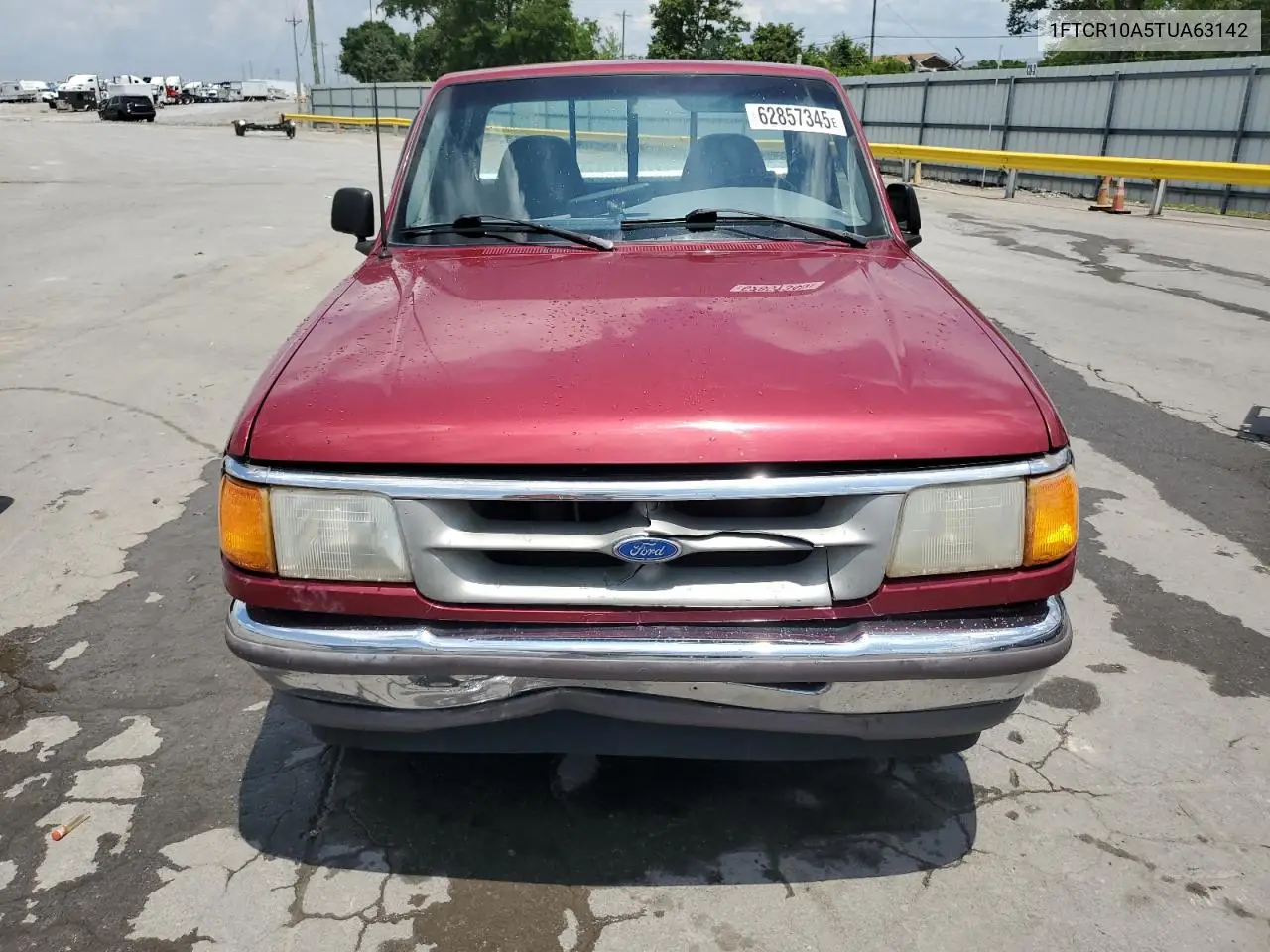 1996 Ford Ranger VIN: 1FTCR10A5TUA63142 Lot: 62857345