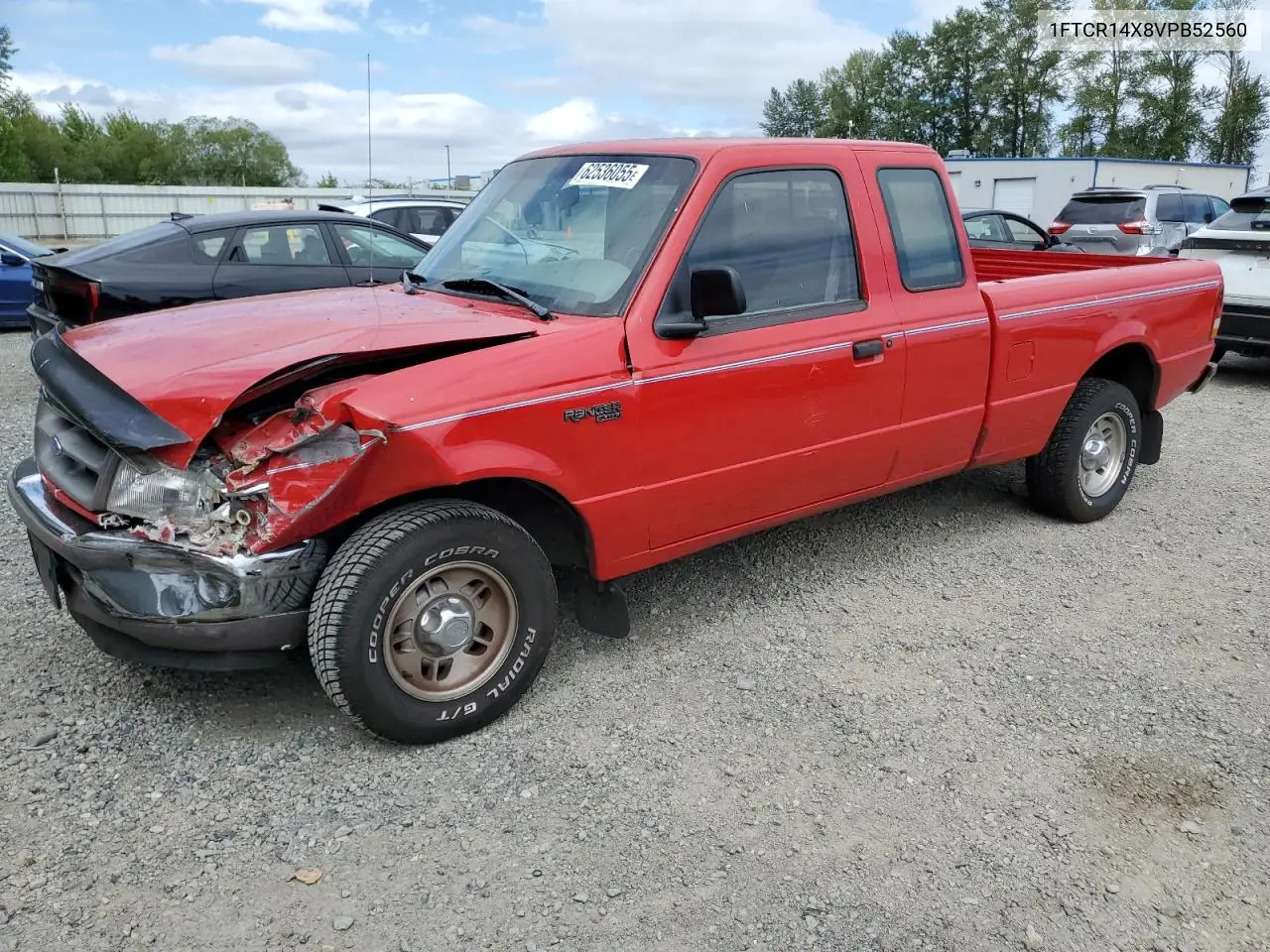 1997 Ford Ranger Super Cab VIN: 1FTCR14X8VPB52560 Lot: 62536055