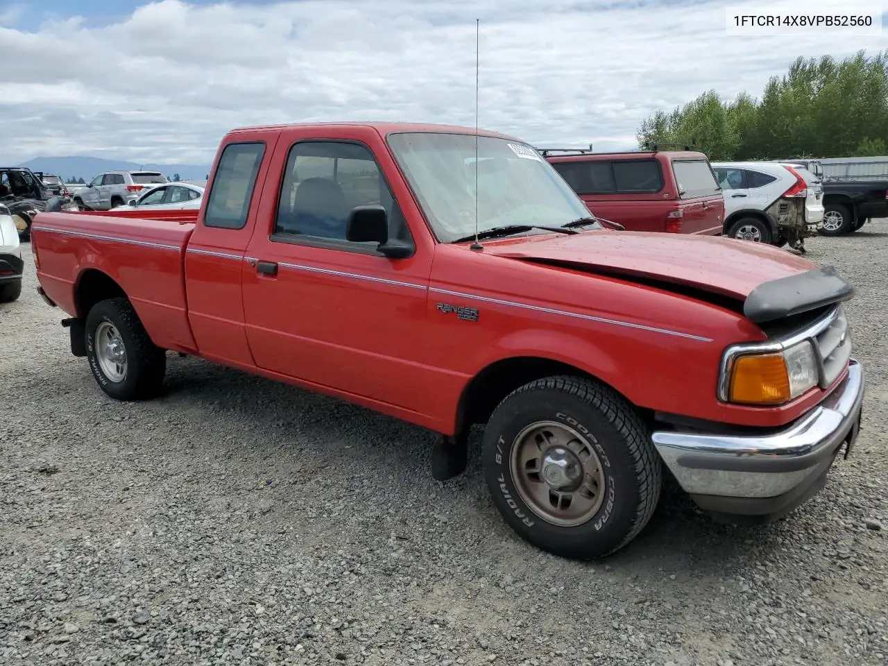 1997 Ford Ranger Super Cab VIN: 1FTCR14X8VPB52560 Lot: 62536055