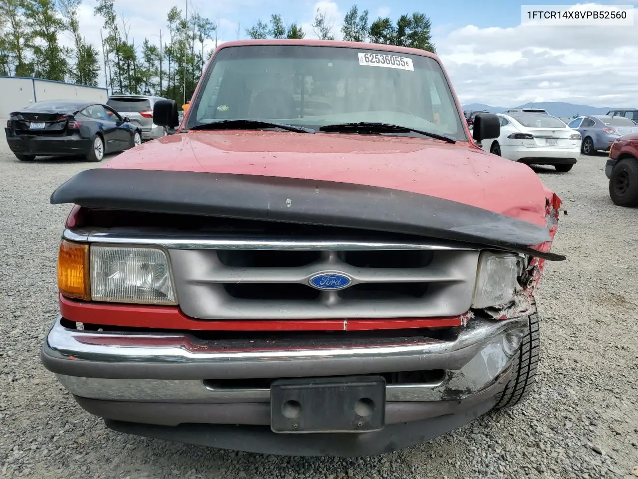 1997 Ford Ranger Super Cab VIN: 1FTCR14X8VPB52560 Lot: 62536055